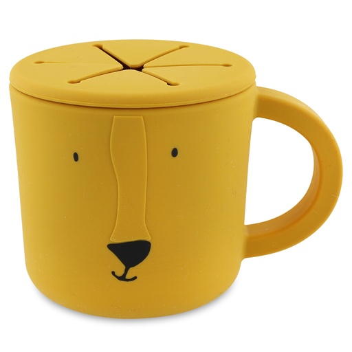 [485544] Trixie | Snack Cup Mr. Lion Siliconen Geel 200ml