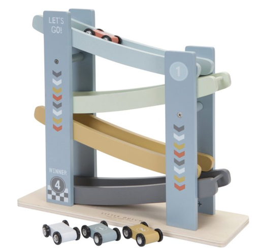 [511114] SPEELSET, Rollerbaan, cars, FSC hout, af 18 M