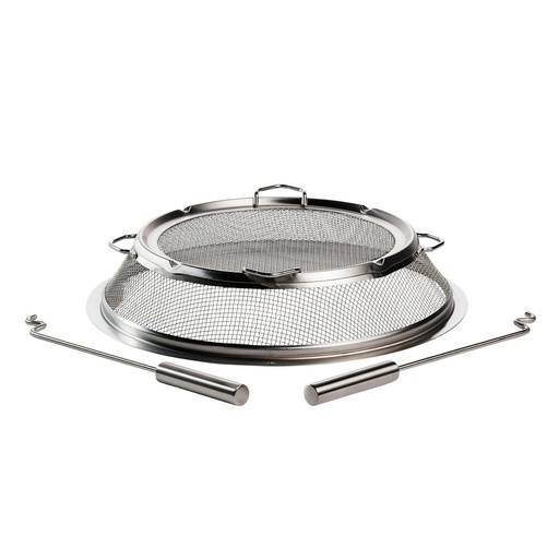 [511137] SOLO STOVE vonkenscherm voor Bonifire uit rvs diam.48.2 cm