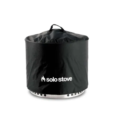 [511139] Solo Stove | Beschermhoes vr Bonifire uit Gecoat Polyester Zwart Dia 55,8cm