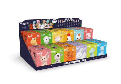 Dhink | Nachtlamp Draadloos Mini Athmosphere Lights Siliconen Assortiment
