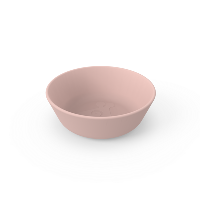 [456661] KOM, Kiddish Bowl, Raffi, powder, uni, PP, afdruk van Raffi de giraf op de bodem van de kom, 1 stuk(s), 2024