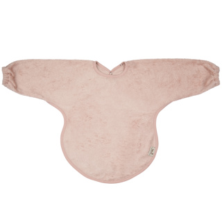 [463807] SLABBETJE, Timboo misty rose, roze, uni, drukknopensluiting, bamboe, 36x34cm, met mouwen, 1 stuk(s), 2023