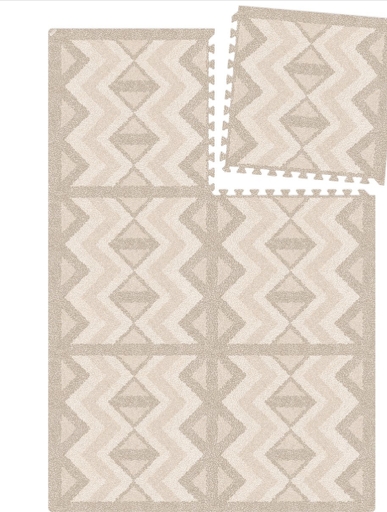 [487081] PUZZELMAT, Puzzle Mat, Kilim - sand, all over motiefprint, kunststof, af 0 M