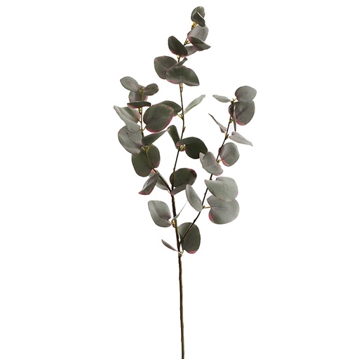 [521464] EUCALYPTUS SPRAY X3 77CM GREEN PINK