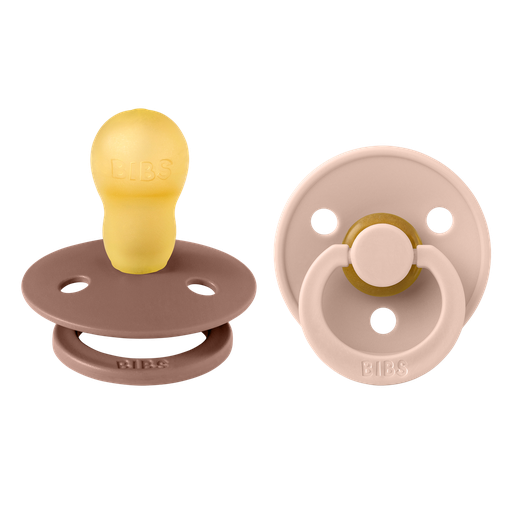 [364787] FOPSPEEN, Colour, 2-Pack T3, woodchuck/blush, natuurlijk rubber, rood/roze,18-36m, ortho/physio, 2 stuk(s)