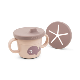 [478047] DRINKBEKER, 215 ml, Foodie Spout/Snack Cup, Wally, powder, PP, handvatten, drinktuit, 1 stuk(s), 2024