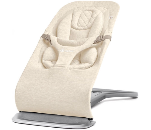 [464774] RELAX, Evolve, cream, bekl. katoen/polyester, max. 13kg., schommelstand, opvouwb., rug verstelb. met verkl.