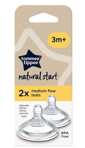 [110172] ZUIGSPEEN, Medium, 3-6m, 1 gaatje, 0m+, per 2 