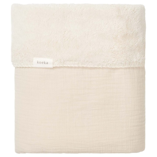 [523795] Koeka | Wiegdeken teddy Faro Warm White TOG2,9