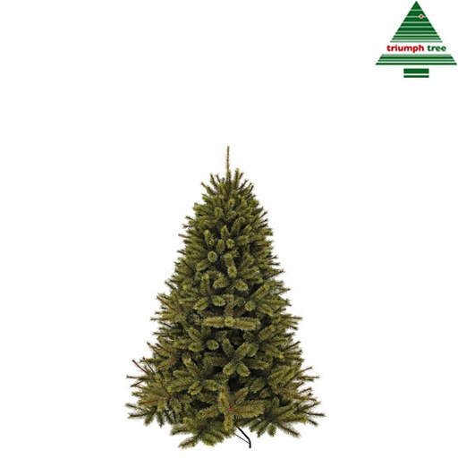 [282432] KERSTBOOM, Forest Frosted Pine, H 120 x dia 99 cm, groen, 396 takjes, inhaaktype, metalen voet