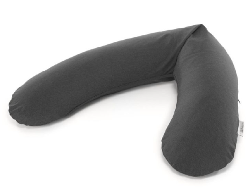 [524748] Theraline | Positioneringskussenhoes bamboe melange anthracite 190 cm