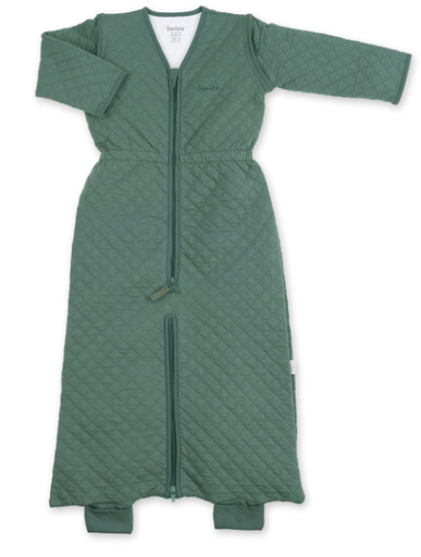[525012] Bemini | Slaapzak 1,5 TOG pady quilted green jersey 12-24 M