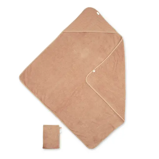 [525068] Bemini | Badcape beige terry 90x90 cm