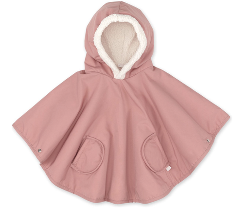 [525069] Bemini | Poncho Outdoor Teddy Waterdicht Hibiscus 9-36m 
