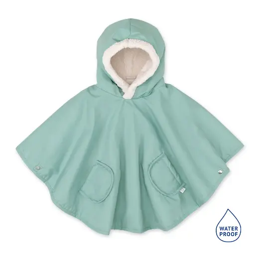 [525070] Bemini | Reisponcho waterdicht teddy sage 9-36 M