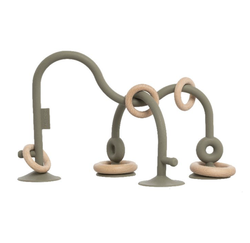 [485847] Baby's Only | Speelgoed vr Eetstoel Kralenspiraal Urban Green