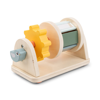 [478010] SPEELGOED PARK, Spinning Activity Toy,  Birdee, colour mix, hout, + activities,  vanaf 3 maand  