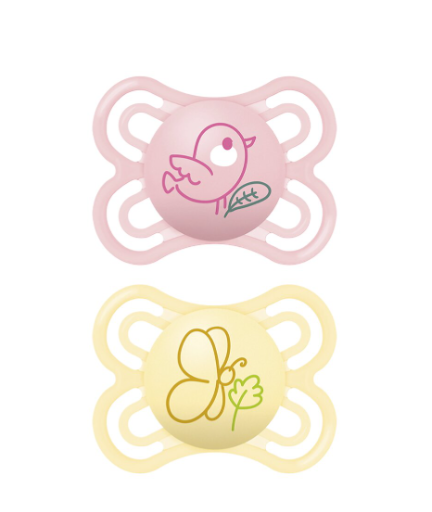 [527458] MAM | Zuigspeen Perfect silicon 0-6 roze
