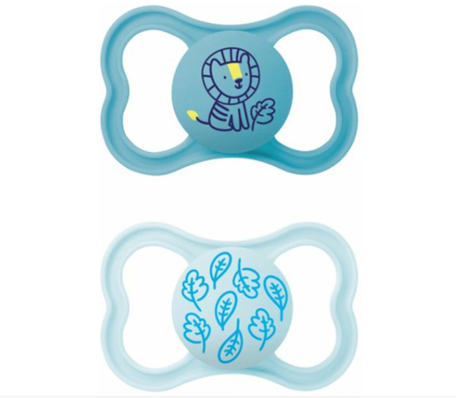 [527477] MAM | Zuigspeen Supreme silicon 6-16 blauw