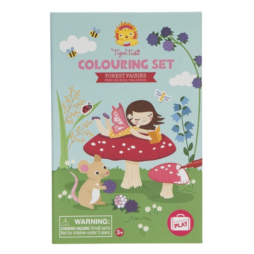 [530105] Tiger Tribe | Colouring Set - Forest Fairies