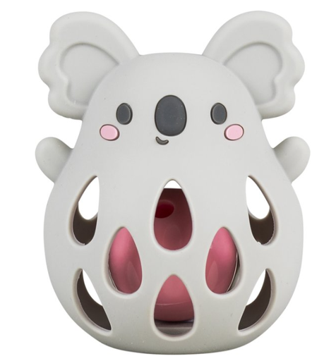 [530112] Silicone Rattle - Koala