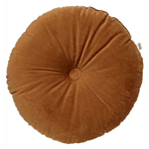 [530642] Dutch Decor | Sierkussen Olly Tobacco Brown Ø40cm 