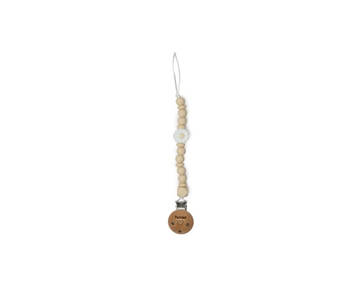 [530968] Pericles | Fopspeenketting Flower White