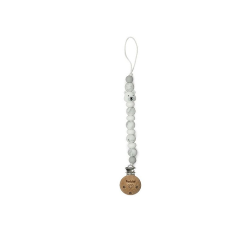 [530973] Pericles | Fopspeenketting Witte Beer