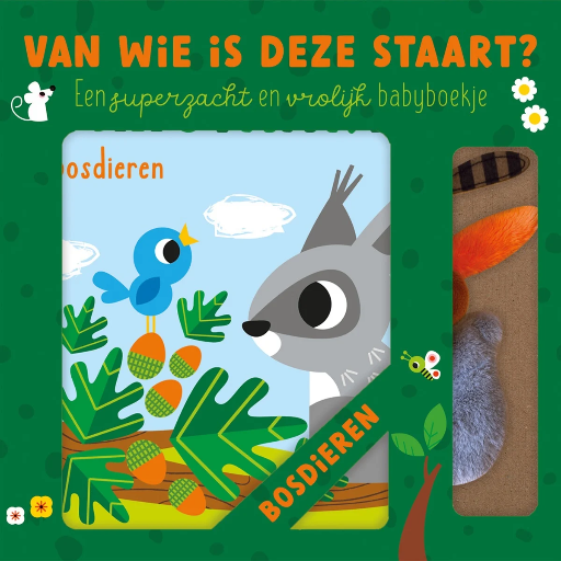 [531241] De Lantaarn | Boek "Van wie is deze staart? Bosdieren"