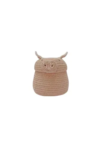 [531418] Lorena Canals | Basket Mini Peggy the Pig Ø17 x 15 cm