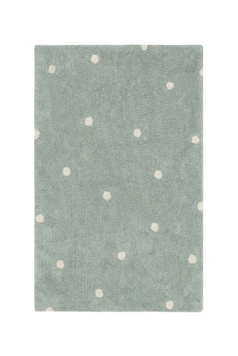 [531467] Lorena Canals | Washable rug Mini Dot Blue Sage 100 x 150 cm