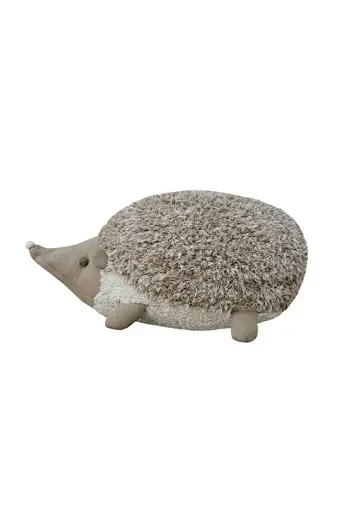 [531468] Lorena Canals | Poef Floor Cushion Hedgehog Egel Zand 50x65cm