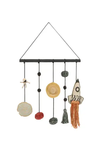 [532014] Lorena Canals | Wall Hanger Cosmos 45 x 50 cm
