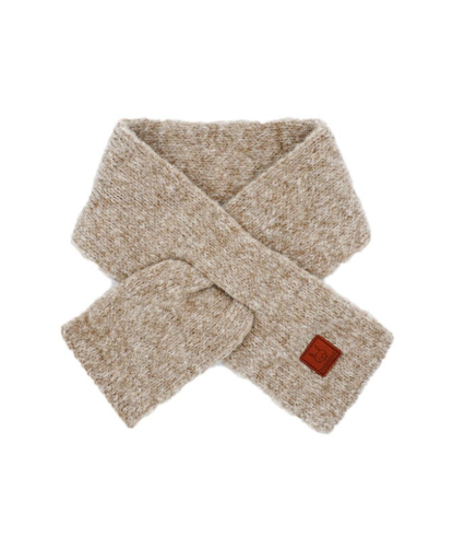 [532150] Maximo |  BABY-scarf jacquard braunmeliert