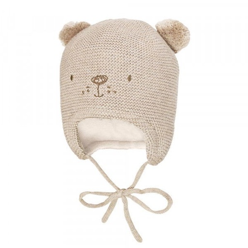 Maximo |  BABY-knitted inca hat, feder