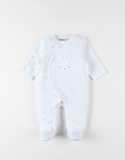 Noukies | Pyjama Sweet Dreams Velours Bunny Goen