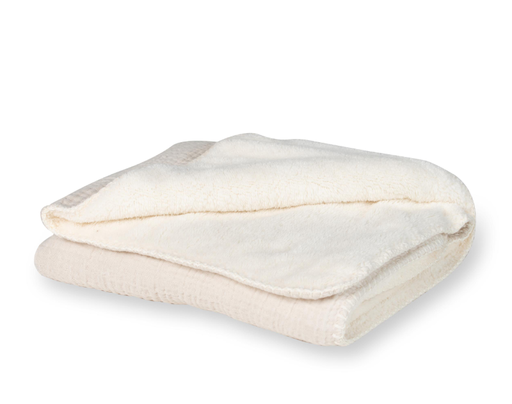 [532610] Qaux | Deken Teddy Clay 80x65cm