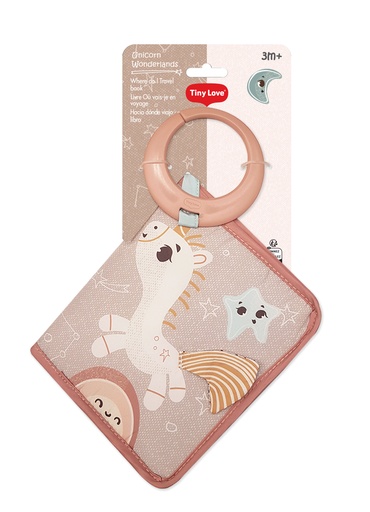 [532793] Tiny Love | Activiteitenboekje Soft Book Where Do I Travel Unicorn