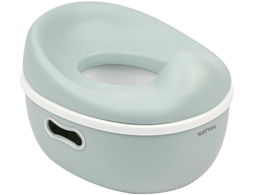 [532852] Nattou | Wc-potje Potty 3in1 Groen Wc-potje/Wc-verkleiner/Opstapje