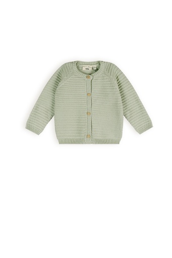 Petite Maison x Nono | Kiki knitted button up cardigan Sea Foam