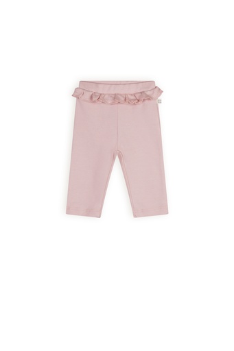 Petite Maison x Nono | Skyler pants with ruffle detail at waist Pastel Pink