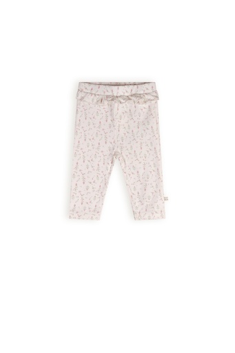 Petite Maison x Nono | Skyler pants with ruffle detail at waist AOP Flower