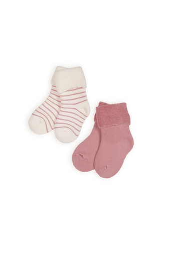Petite Maison x Nono | Rocks 2-pack terry socks Pastel Pink