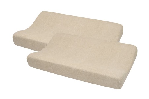 [533437] Meyco | Waskussenhoes Badstof Sand  50x70cm 2-pack 