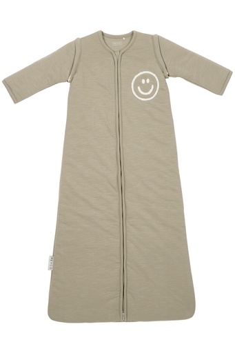 [533488] Meyco | Slaapzak Smiley 2.5TOG Taupe/Offwhite 70cm