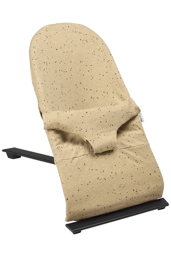 [533552] Meyco | Hoes vr Relax Rib Mini Spot  Toffee Melange
