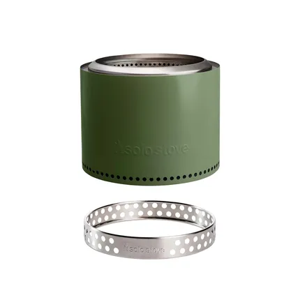 [533902] SOLO STOVE vuurkorf met staander uit rvs Deepolive diam. 49.5cm