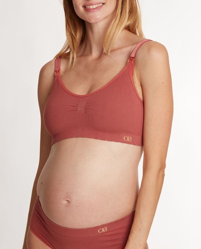 Cache Coeur | Borstvoedingsbeha Zoe Naadloos Terracotta