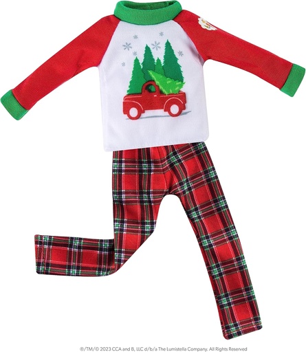 [534085] The Elf on the Shelf | Pyjama Bomen en Boerderij Claus Couture
